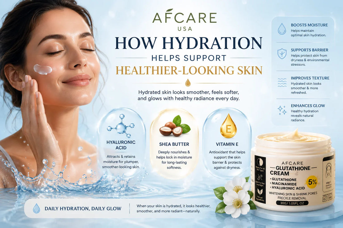 How Hydration Helps Support Healthier-Looking Skin