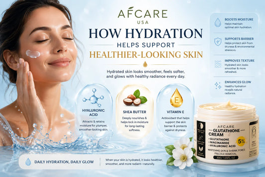 How Hydration Helps Support Healthier-Looking Skin
