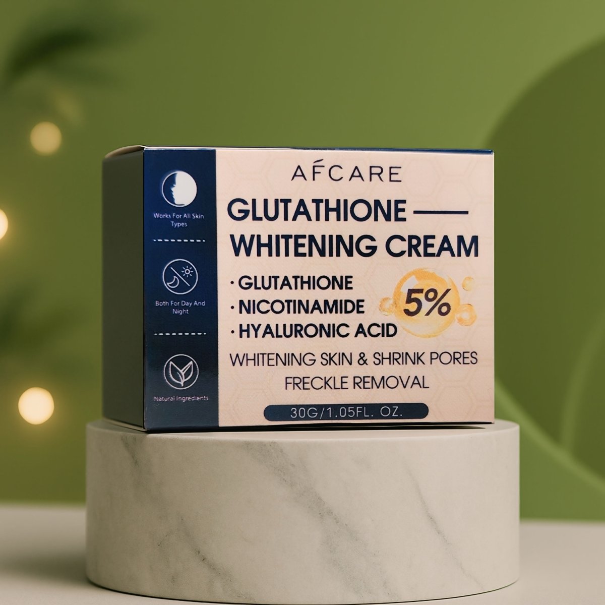 AFCARE Glutathione Cream for Dark Spots & Uneven Skin Tone AFCARE-USA AFCARE Glutathione Cream for Dark Spots & Uneven Skin Tone AFCARE-USA